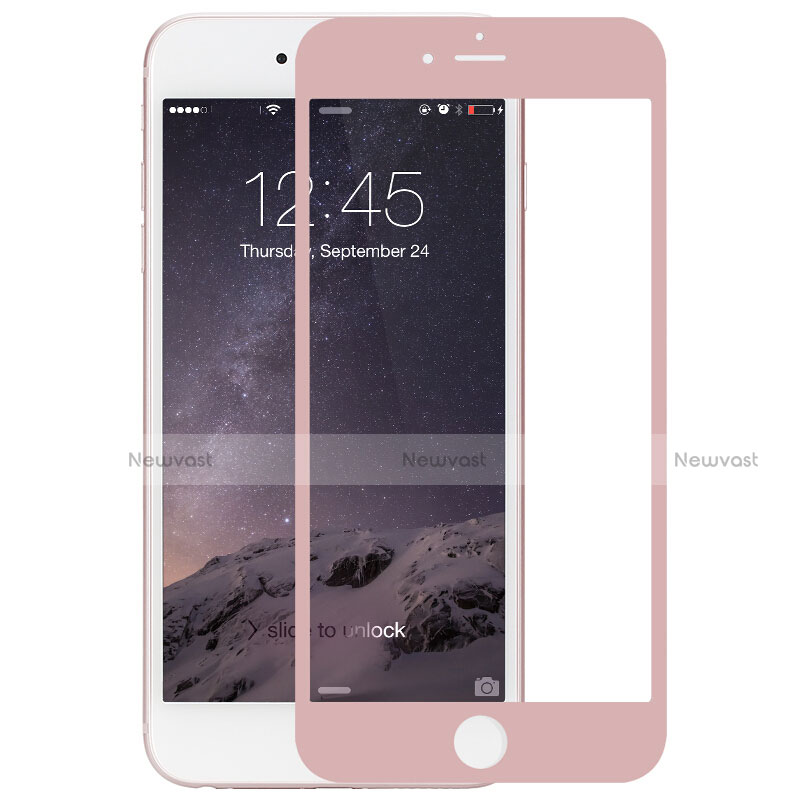 Ultra Clear Full Screen Protector Tempered Glass F03 for Apple iPhone 6S Plus Pink