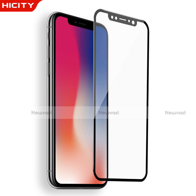 Ultra Clear Full Screen Protector Tempered Glass F03 for Apple iPhone Xs Max Black