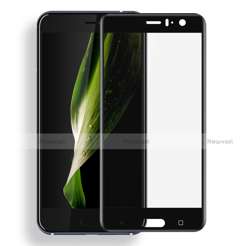 Ultra Clear Full Screen Protector Tempered Glass F03 for HTC U11 Black