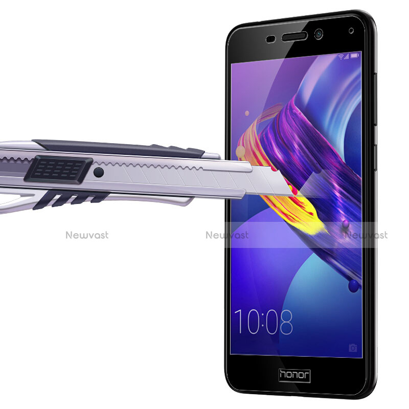Ultra Clear Full Screen Protector Tempered Glass F03 for Huawei Honor 6C Pro Black