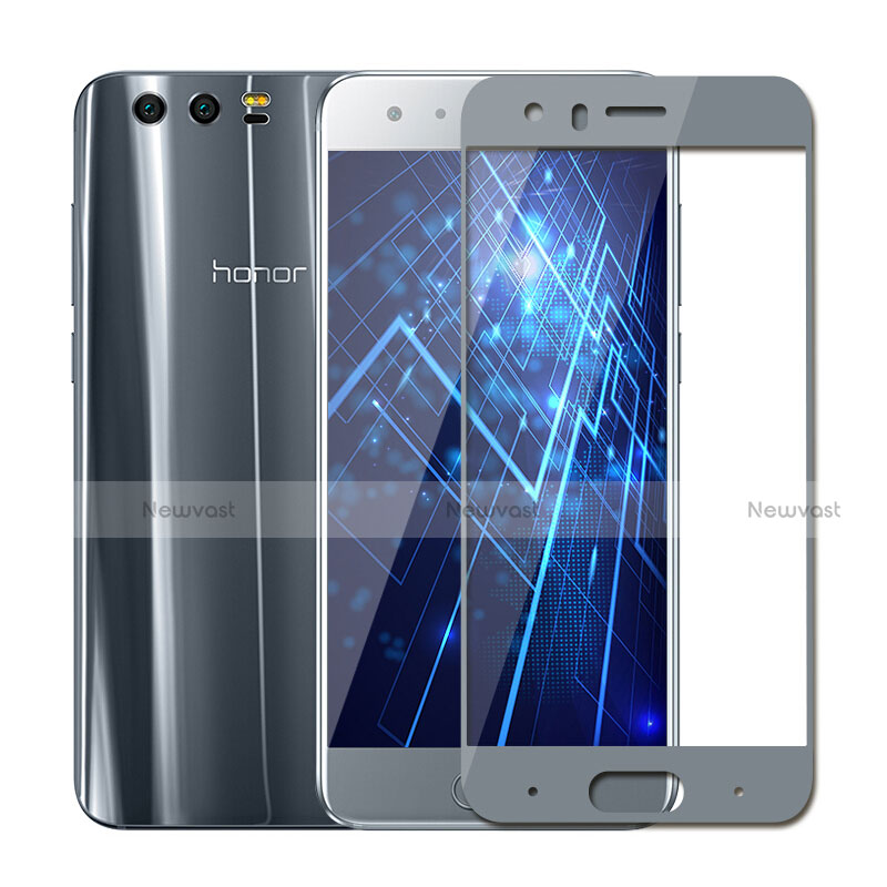 Ultra Clear Full Screen Protector Tempered Glass F03 for Huawei Honor 9 Gray