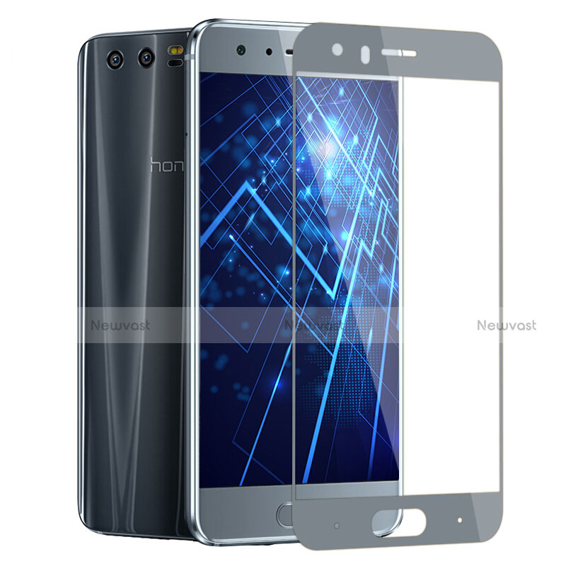 Ultra Clear Full Screen Protector Tempered Glass F03 for Huawei Honor 9 Gray