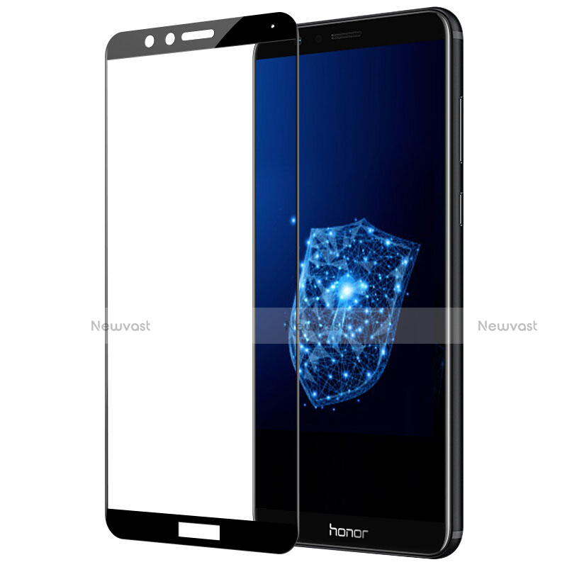 Ultra Clear Full Screen Protector Tempered Glass F03 for Huawei Honor Play 7X Black