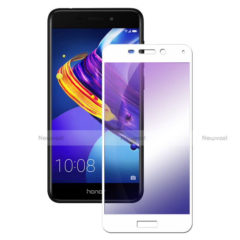 Ultra Clear Full Screen Protector Tempered Glass F03 for Huawei Honor V9 Play White