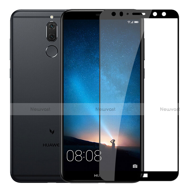 Ultra Clear Full Screen Protector Tempered Glass F03 for Huawei Maimang 6 Black