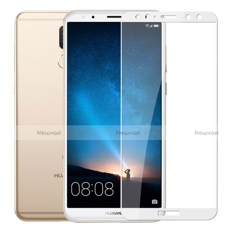 Ultra Clear Full Screen Protector Tempered Glass F03 for Huawei Mate 10 Lite White