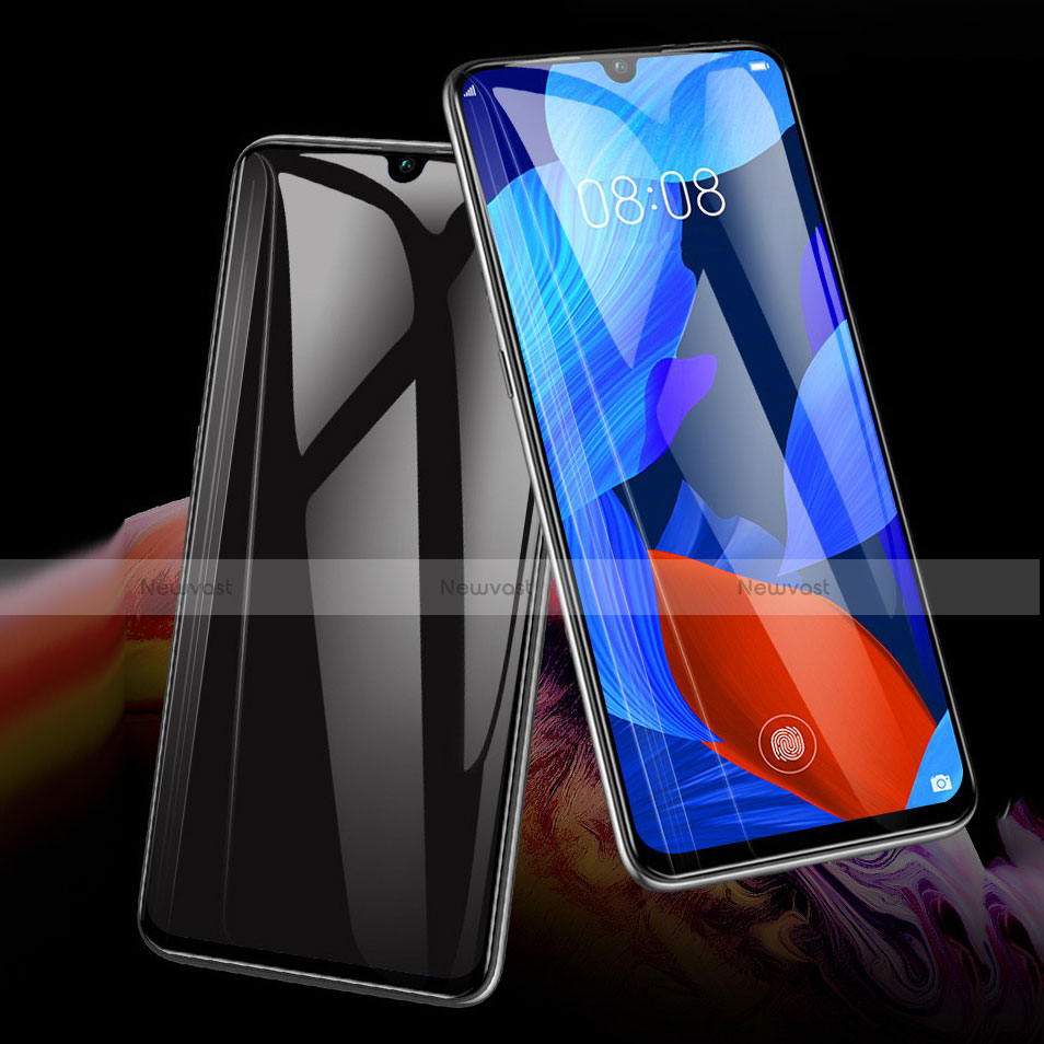 Ultra Clear Full Screen Protector Tempered Glass F03 for Huawei Nova 5 Black
