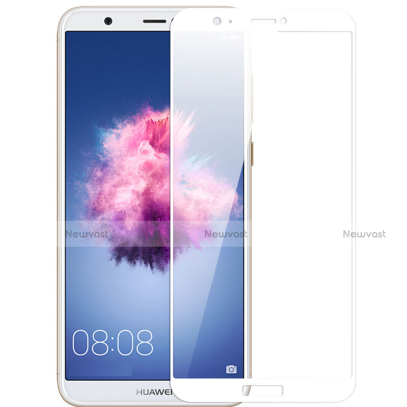 Ultra Clear Full Screen Protector Tempered Glass F03 for Huawei P Smart White