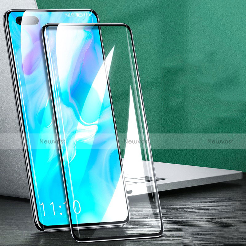 Ultra Clear Full Screen Protector Tempered Glass F03 for Huawei P40 Pro Black