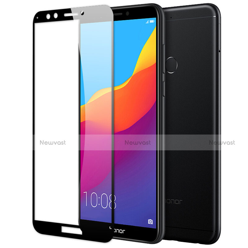Ultra Clear Full Screen Protector Tempered Glass F03 for Huawei Y6 (2018) Black