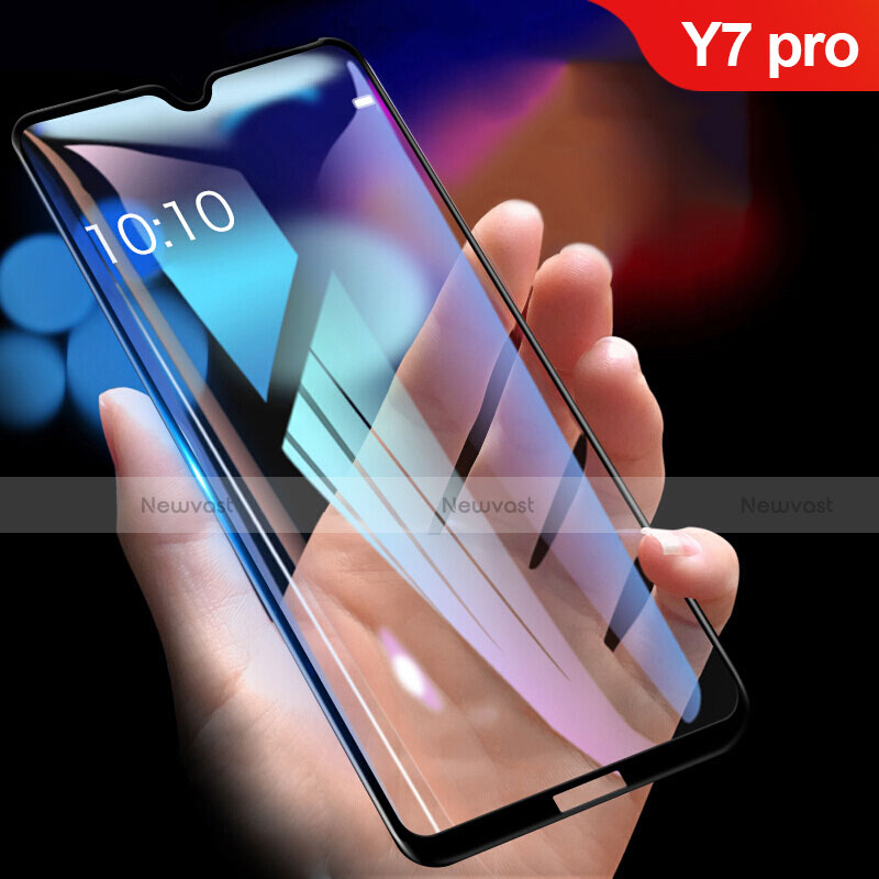 Ultra Clear Full Screen Protector Tempered Glass F03 for Huawei Y7 (2019) Black