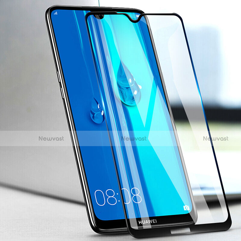 Ultra Clear Full Screen Protector Tempered Glass F03 for Huawei Y7 Pro (2019) Black