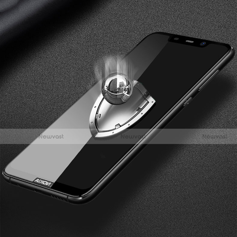 Ultra Clear Full Screen Protector Tempered Glass F03 for Nokia X7 Black