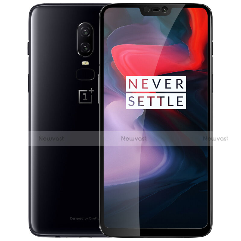 Ultra Clear Full Screen Protector Tempered Glass F03 for OnePlus 6 Black