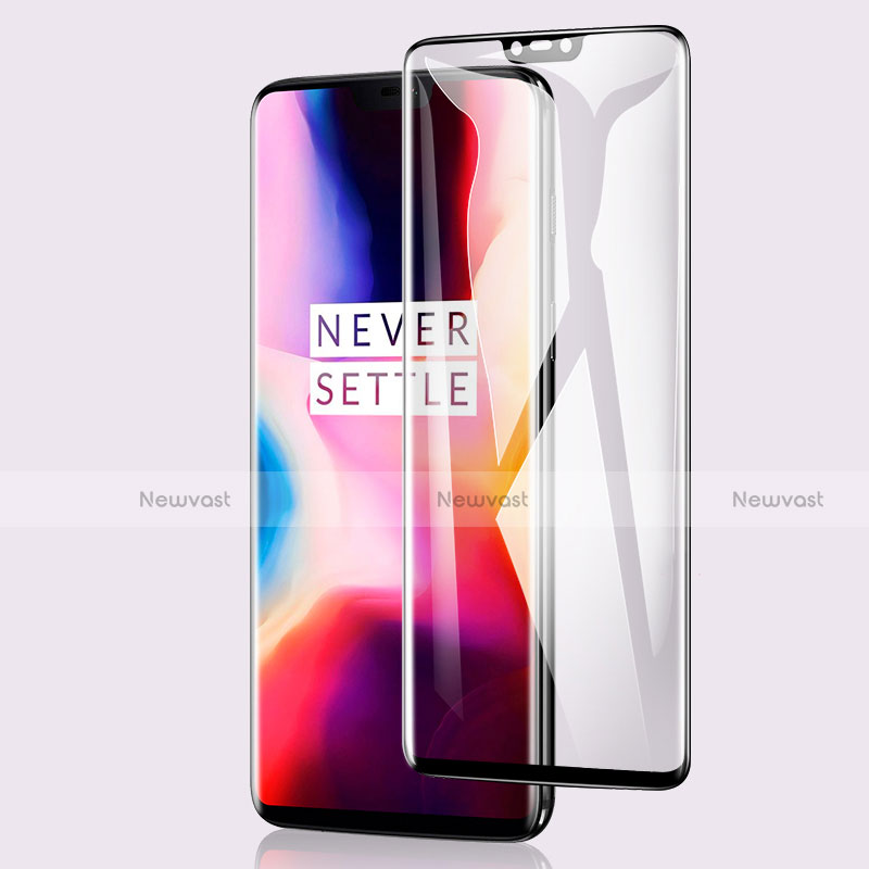 Ultra Clear Full Screen Protector Tempered Glass F03 for OnePlus 6T Black