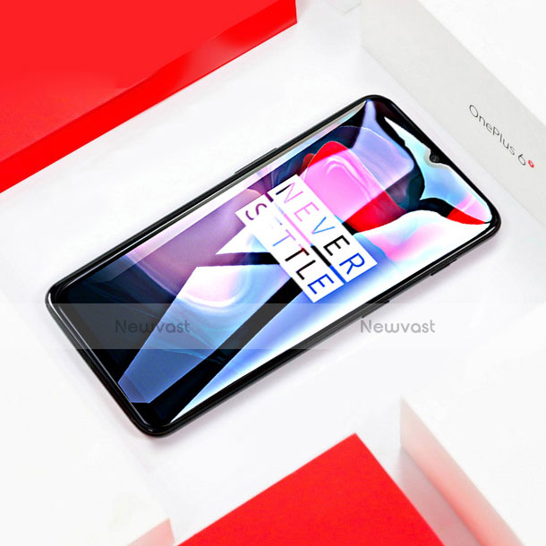 Ultra Clear Full Screen Protector Tempered Glass F03 for OnePlus 6T Black