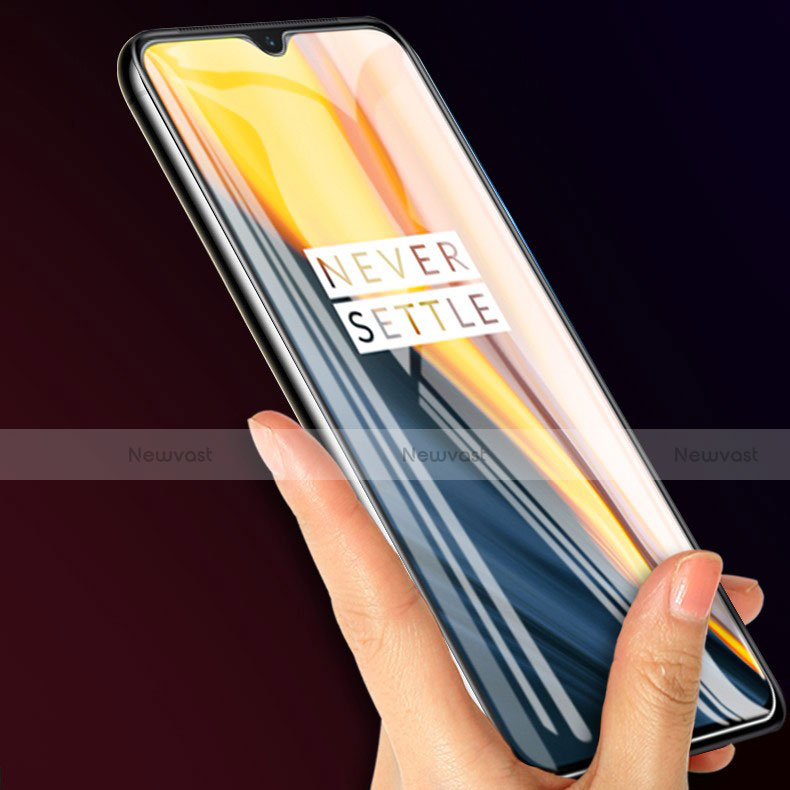 Ultra Clear Full Screen Protector Tempered Glass F03 for OnePlus 7 Black