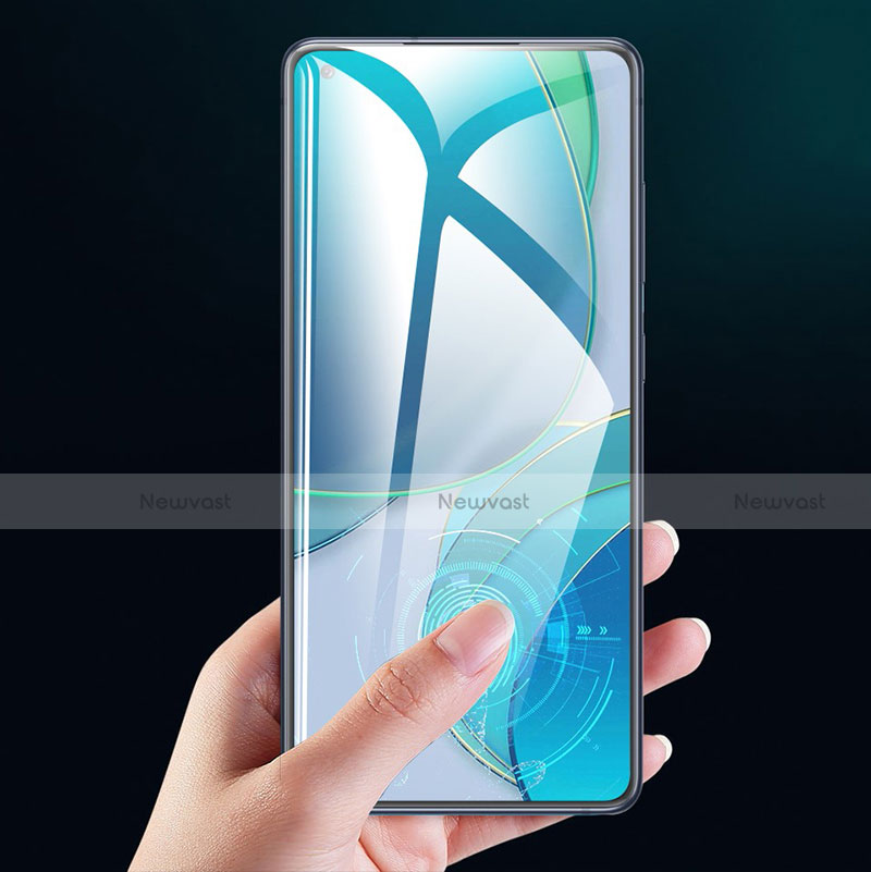 Ultra Clear Full Screen Protector Tempered Glass F03 for OnePlus 8T 5G Black