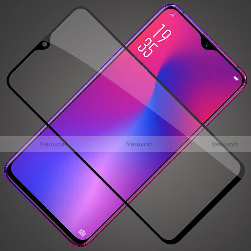 Ultra Clear Full Screen Protector Tempered Glass F03 for Oppo A9 Black