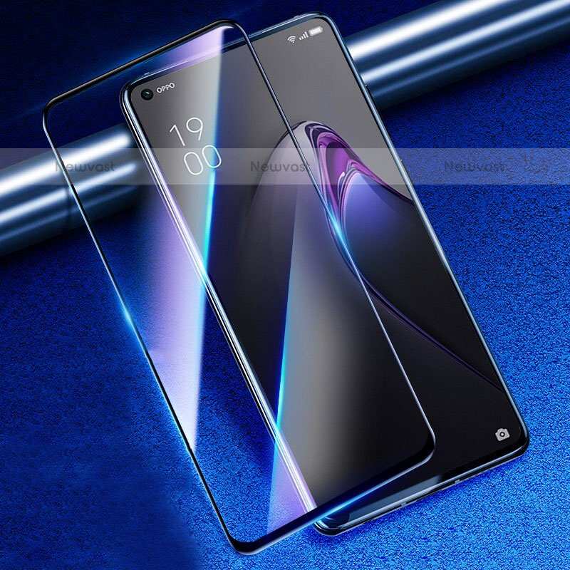 Ultra Clear Full Screen Protector Tempered Glass F03 for Oppo F21s Pro 4G Black