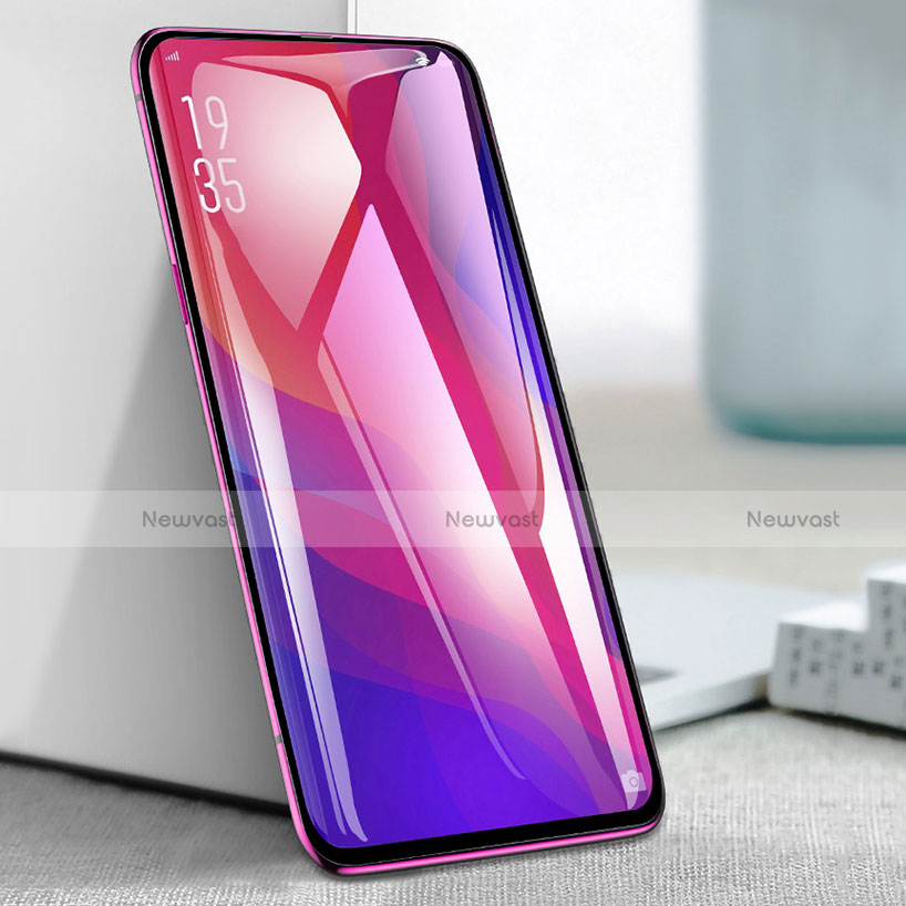 Ultra Clear Full Screen Protector Tempered Glass F03 for Oppo Find X Black