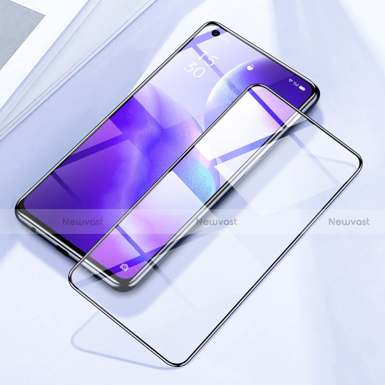 Ultra Clear Full Screen Protector Tempered Glass F03 for Oppo Reno5 5G Black