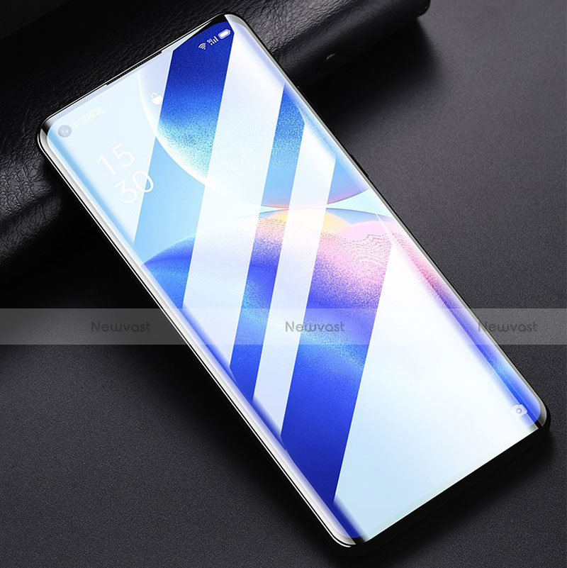 Ultra Clear Full Screen Protector Tempered Glass F03 for Oppo Reno5 Pro 5G Black