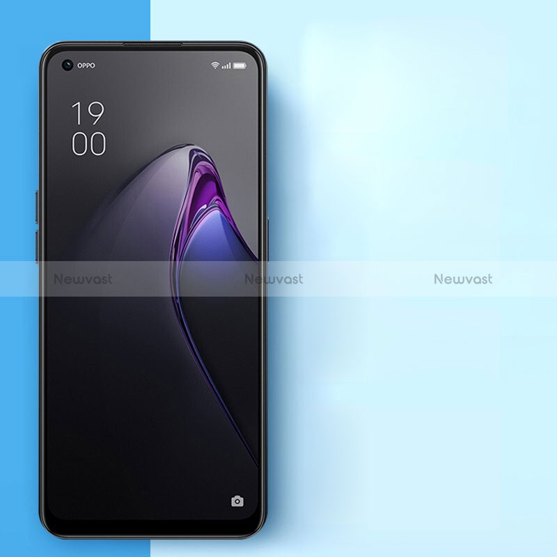 Ultra Clear Full Screen Protector Tempered Glass F03 for Oppo Reno6 Z 5G Black