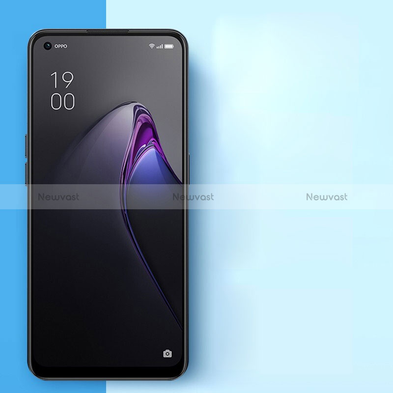 Ultra Clear Full Screen Protector Tempered Glass F03 for Oppo Reno7 4G Black