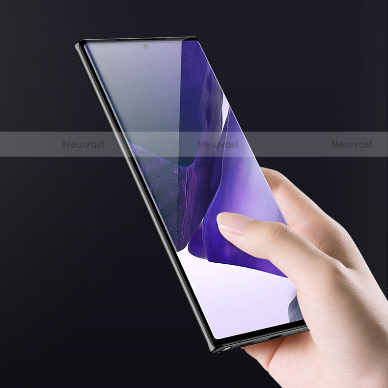 Ultra Clear Full Screen Protector Tempered Glass F03 for Samsung Galaxy Note 20 Ultra 5G Black