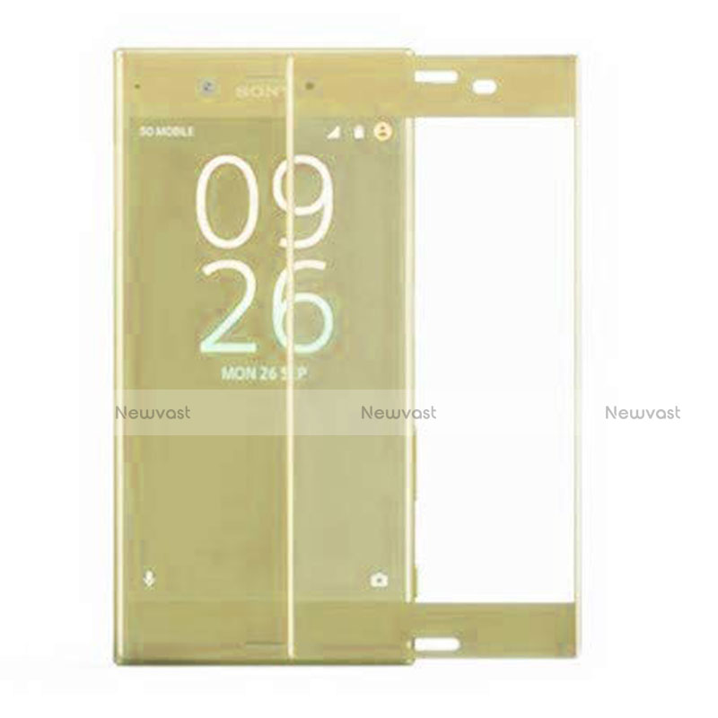 Ultra Clear Full Screen Protector Tempered Glass F03 for Sony Xperia 1 Gold