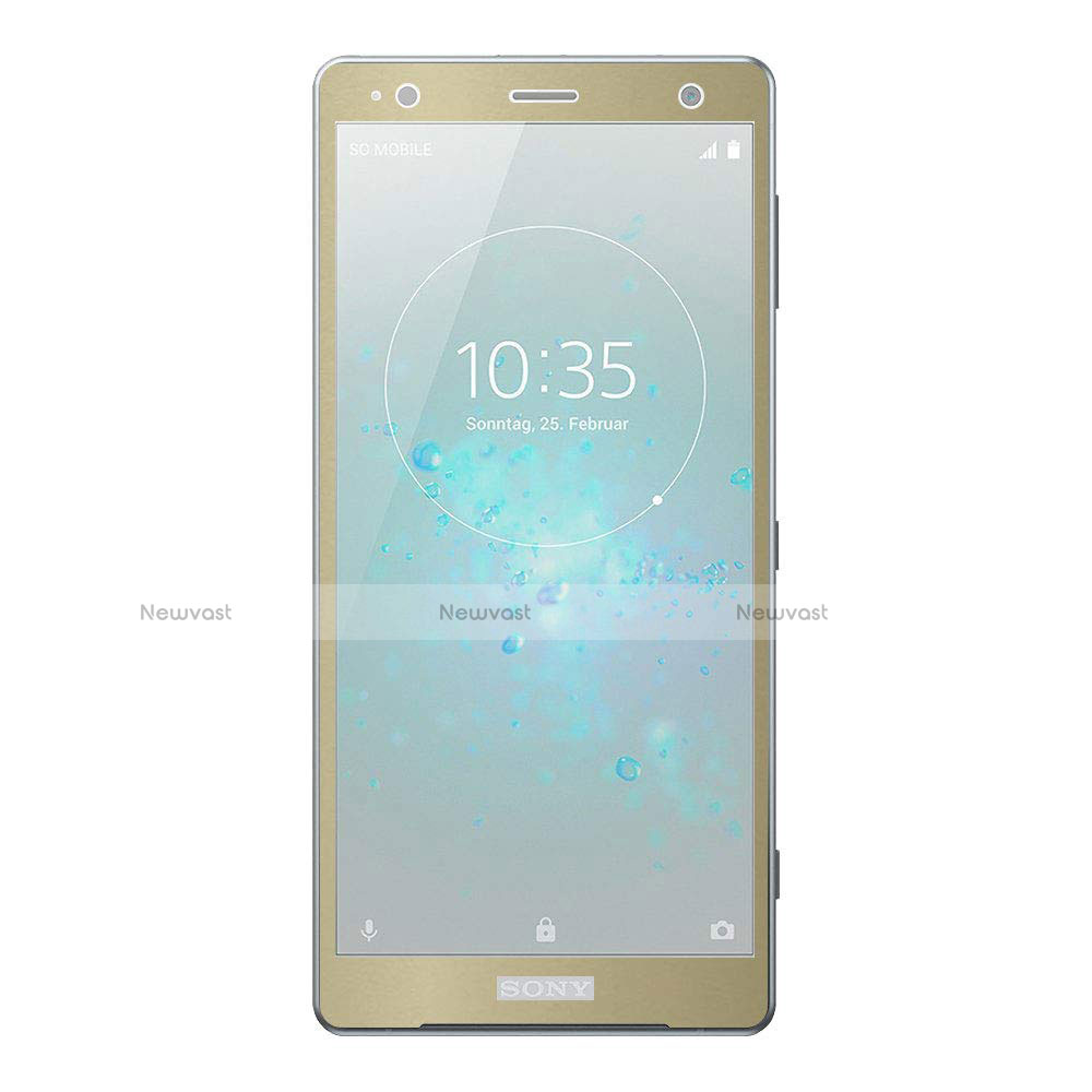 Ultra Clear Full Screen Protector Tempered Glass F03 for Sony Xperia XZ2 Premium Gold