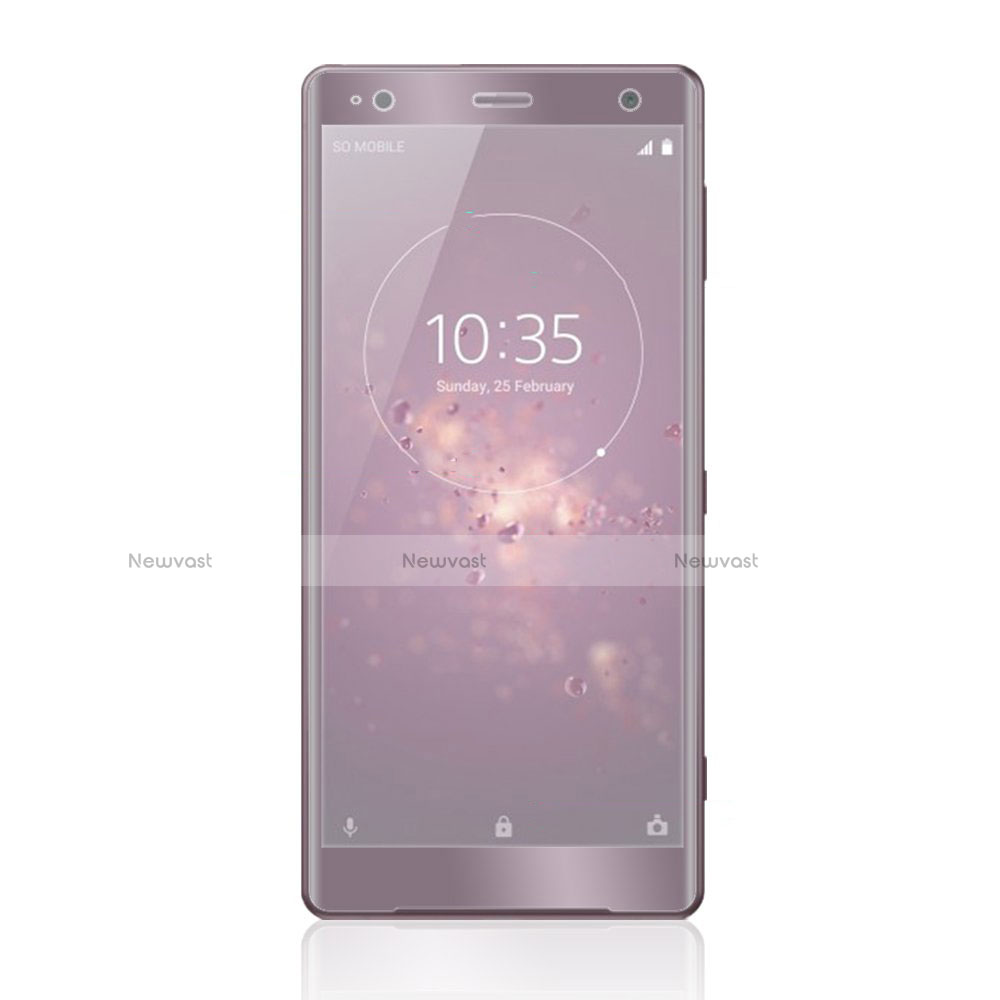 Ultra Clear Full Screen Protector Tempered Glass F03 for Sony Xperia XZ2 Premium Rose Gold