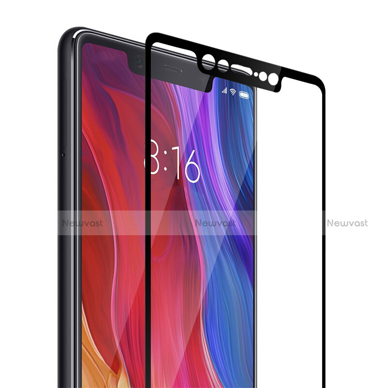 Ultra Clear Full Screen Protector Tempered Glass F03 for Xiaomi Mi 8 Pro Global Version Black