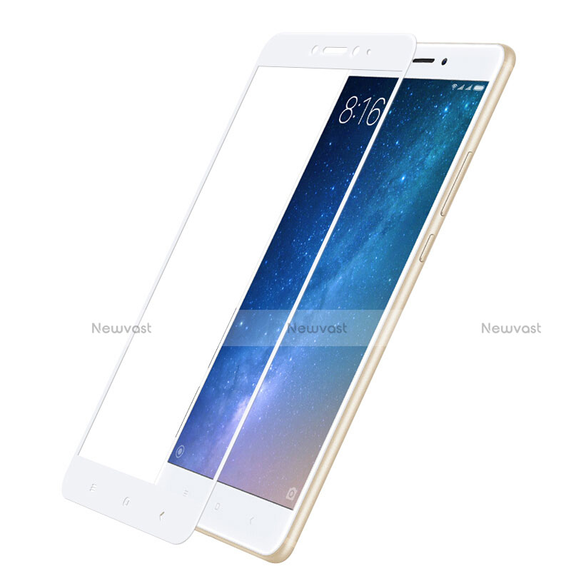 Ultra Clear Full Screen Protector Tempered Glass F03 for Xiaomi Mi Max 2 White