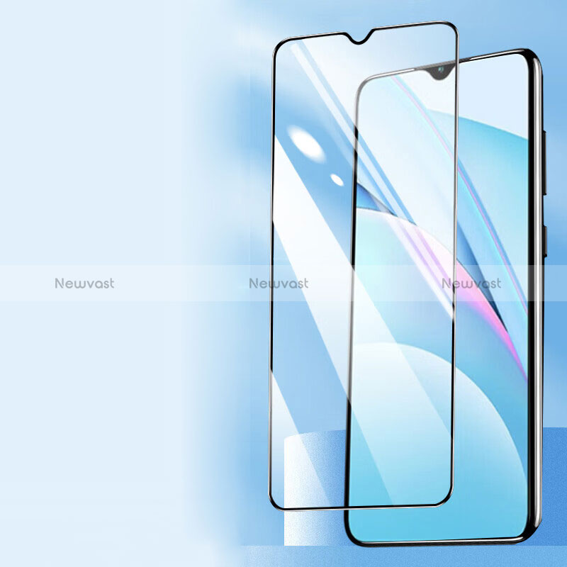 Ultra Clear Full Screen Protector Tempered Glass F03 for Xiaomi Redmi 9 India Black
