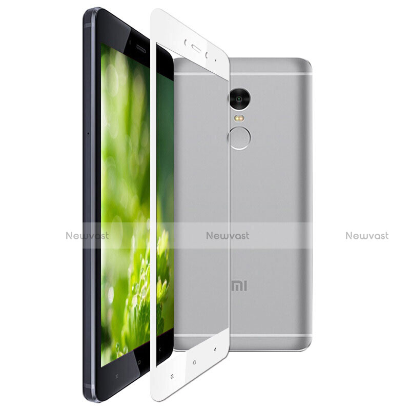 Ultra Clear Full Screen Protector Tempered Glass F03 for Xiaomi Redmi Note 4 White