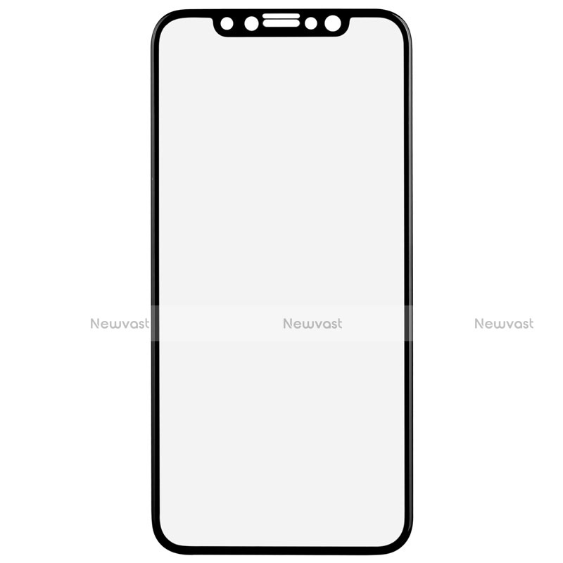 Ultra Clear Full Screen Protector Tempered Glass F04 for Apple iPhone X Black