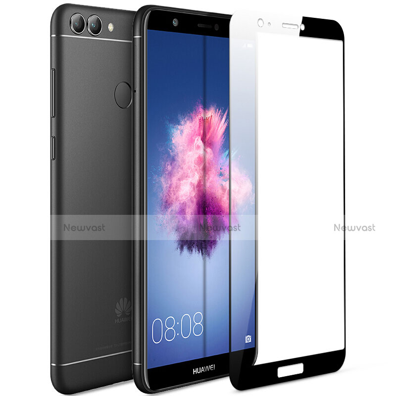 Ultra Clear Full Screen Protector Tempered Glass F04 for Huawei Enjoy 7S Black