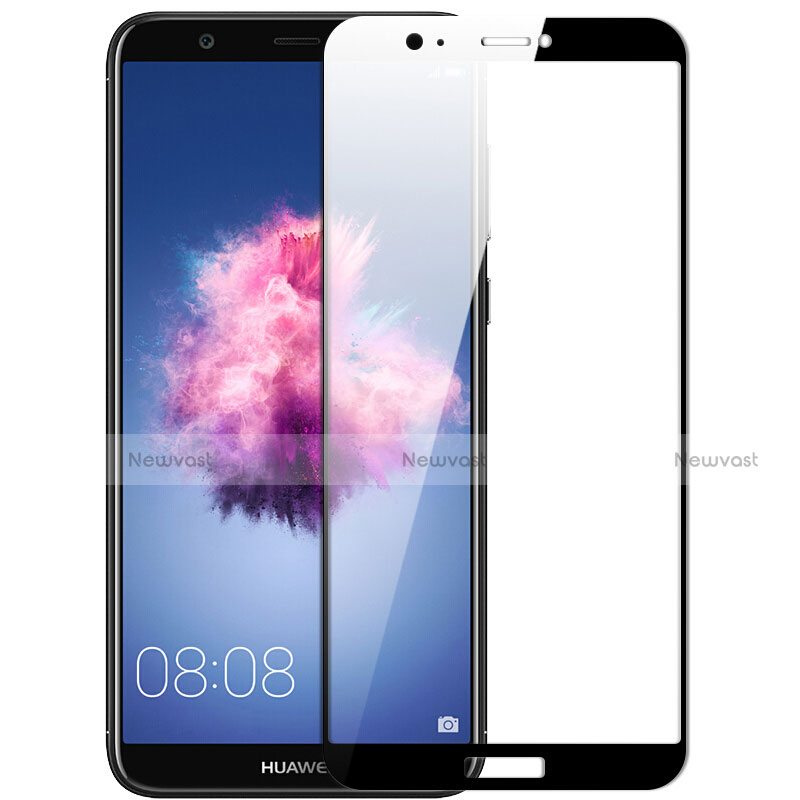 Ultra Clear Full Screen Protector Tempered Glass F04 for Huawei Enjoy 7S Black