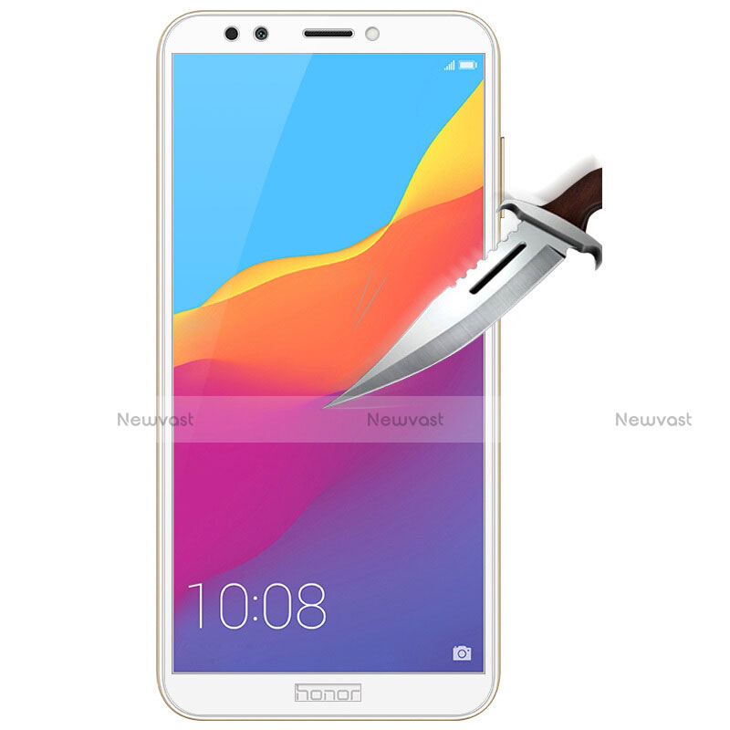 Ultra Clear Full Screen Protector Tempered Glass F04 for Huawei Honor 7C White