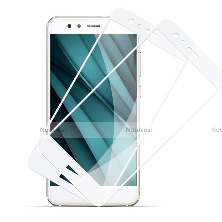 Ultra Clear Full Screen Protector Tempered Glass F04 for Huawei Honor 8 Lite White