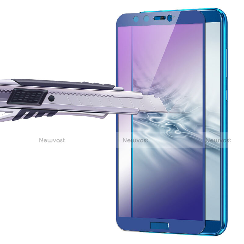 Ultra Clear Full Screen Protector Tempered Glass F04 for Huawei Honor 9 Lite Blue