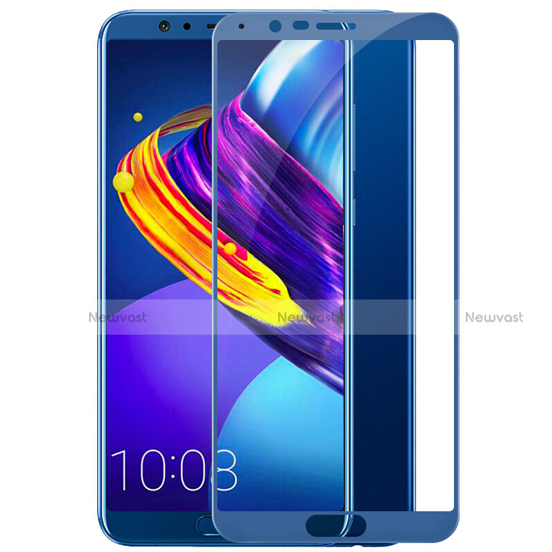 Ultra Clear Full Screen Protector Tempered Glass F04 for Huawei Honor V10 Blue