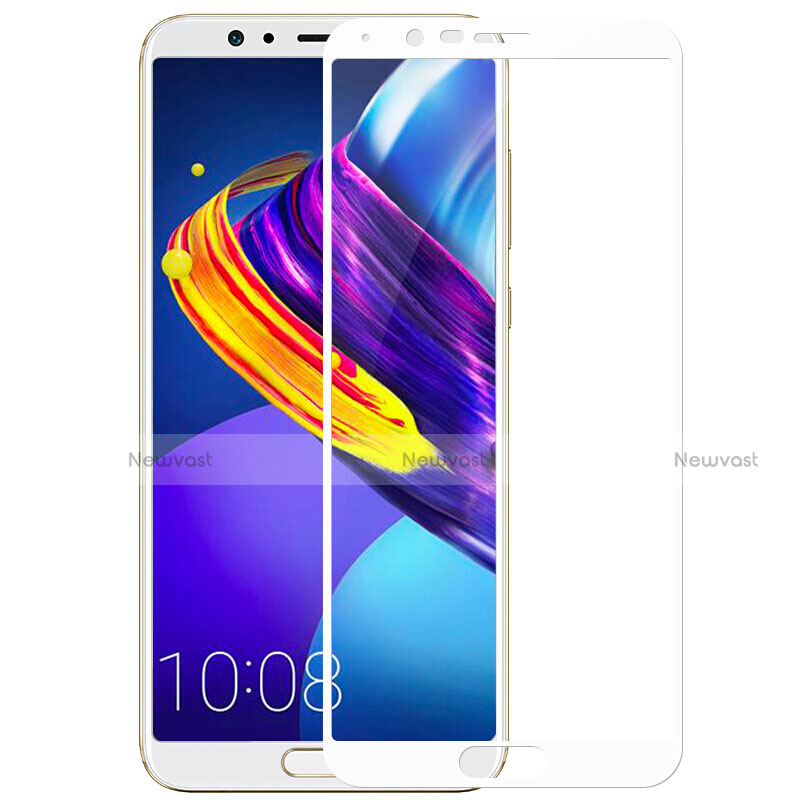 Ultra Clear Full Screen Protector Tempered Glass F04 for Huawei Honor V10 White