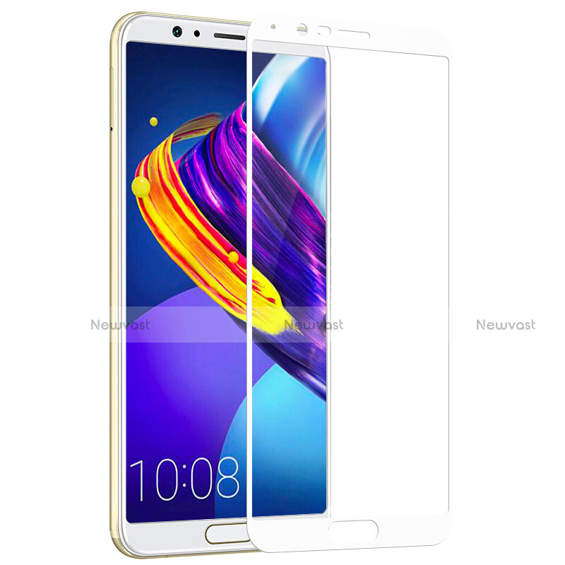 Ultra Clear Full Screen Protector Tempered Glass F04 for Huawei Honor V10 White