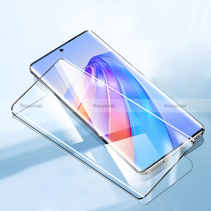 Ultra Clear Full Screen Protector Tempered Glass F04 for Huawei Honor X9b 5G Black