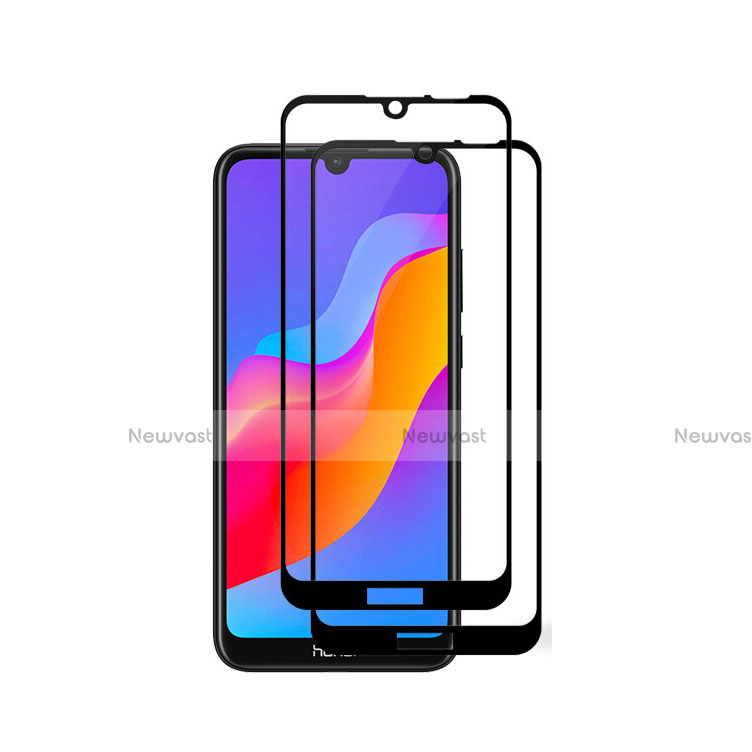 Ultra Clear Full Screen Protector Tempered Glass F04 for Huawei Y6 Prime (2019) Black