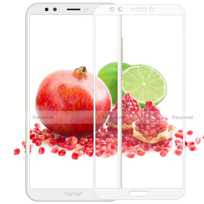 Ultra Clear Full Screen Protector Tempered Glass F04 for Huawei Y7 (2018) White