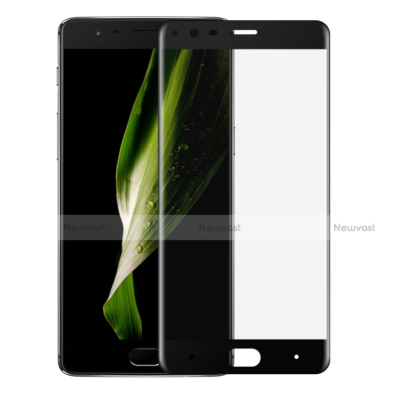 Ultra Clear Full Screen Protector Tempered Glass F04 for OnePlus 3 Black
